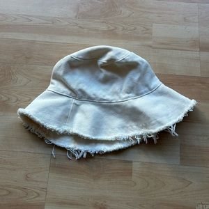 White Bucket Hat